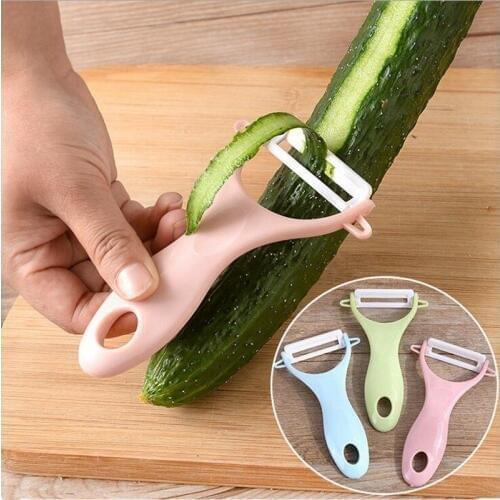 Creative Fruit Vegetable Peeler & Julienne Peeler Cutter Sharp Stainless Steel Potato Carrot Grater Planing Kitchen