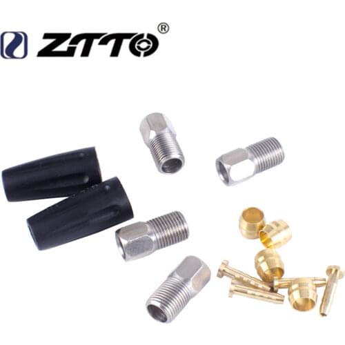 ZTTO MTB Bicycle BH59 Cable Hose Set Mountain Bike Olive Connector Insert Connecting Bolt Bleed Kit Parts