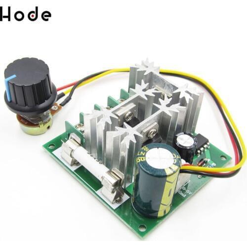 DC 6-90V 15A Pulse Width PWM Motor Speed Controller Switch Drehzahlregler Schalter 6V-90V