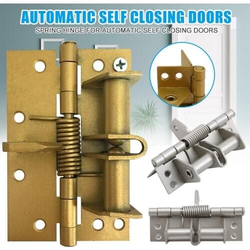 Spring Hinge for Automatic Self Closing Doors Multifunctional Door Closing Hinge GQ