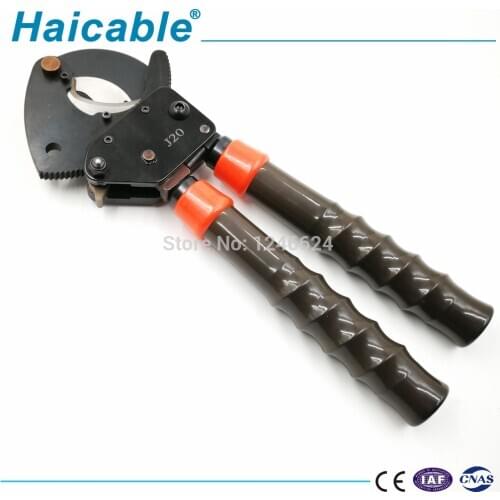 J20 Ratchet Hand Wire Rope Cutter Shear Cable Splicer Knife Cutting Tools