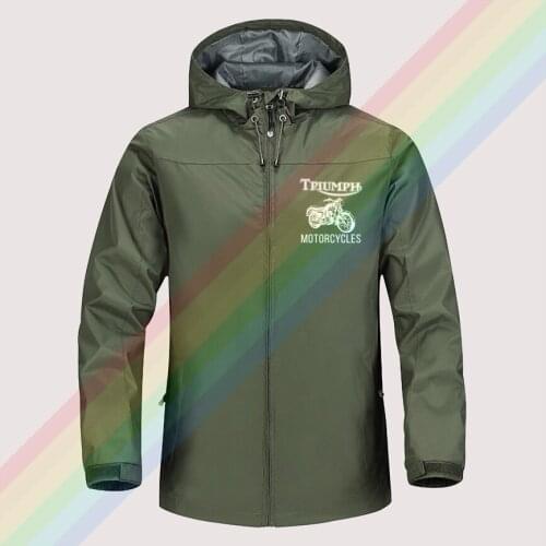 Vintage Bob Dylan HWY 61 Triumph Tour autumn winter sailing hiking Outdoor Hooded Windproof Jacket Men Asian size