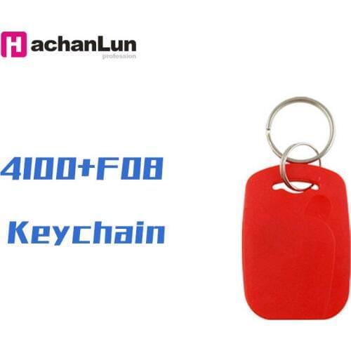 10/20/50PCS 125KHZ+13.56MHZ 4100 + F08 RFID Smart NFC Dual Chip IC + ID Composite Keychain EM4100 TK4100 + S50 Fudan Keychain
