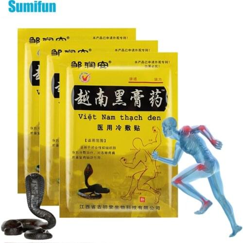 16Pcs Snake Venom Pain Relief Patch Rheumatoid Arthritis Neuralgia Treatment Muscle Joints Painkiller Massage Medical Plaster