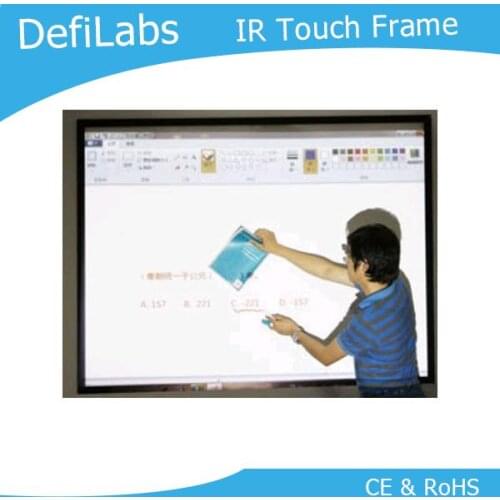 DefiLabs 10 real touch points 32" Infrared Touch Screen frame, 16:9 format,Dust and water proofing, anti-vandal
