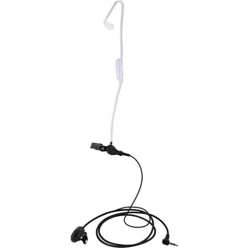 Fbi Acoustic Tube Earpiece Headset Mic For Yaesu Vertex Vx-3R Vx-5R Vx-8Gr Vx2R