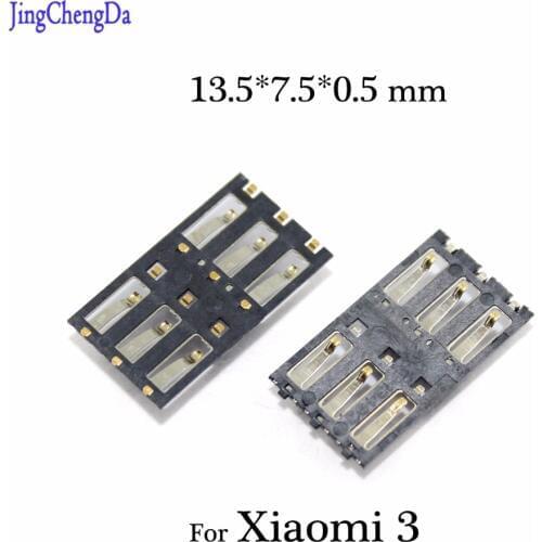 JCD New replacement for Xiaomi Mi 3 Mi3 SIM Card socket slot tray reader connector for Nokia N9 lumia 800 1020 900 920