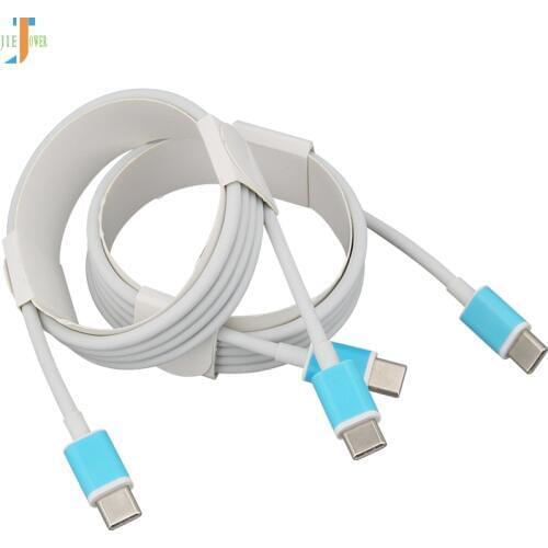 Type-C Cable Type-C To Type-C 8pin To Type C Data Sync Charging Cable for Iphone X 8 Samsung GALAXY S8 DELL XPS13 200pcs/lot