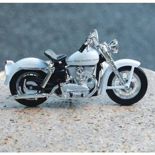Maisto 1:18 Harley 1952 K Model Metal Motorcycle Diecast Bike Car Model Toy Collection Mini Moto Gift