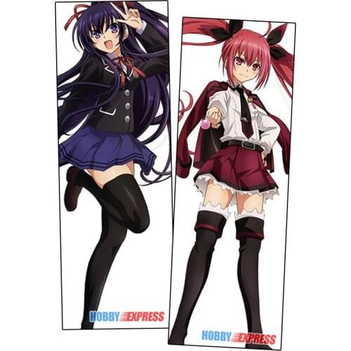 Hobby Express Anime Dakimakura Japanese Otaku Waifu Hugging Body Pillow Cover Tohka Yatogami Kotori Itsuka Date A Live YCDS244