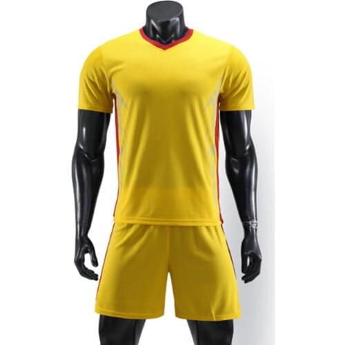 New Kids Football Kits Boys Soccer Sets Jersey Uniforms Futbol Training Suits Breathable Polyester Short Sleeved Jerseys