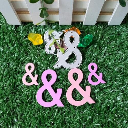 New English Symbol & Metal Cutting Dies Decorative Scrapbooking Steel Craft Die Cut Embossing Paper Cards Stencils