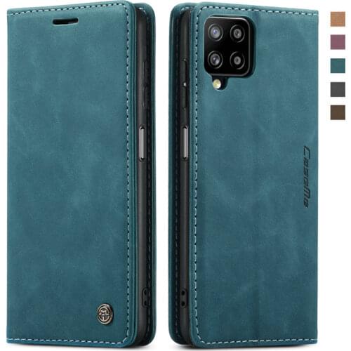 Shockproof Case Leather Shield for Samsung M12 Luxury Case Samsung Galaxy M12 M 12 2021 Flip Cover Magnet Wallet Card Slot Coque