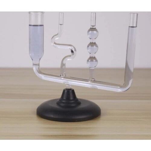 Glass Connector Communicating Vessels Physical Mechanics Liquid Pressure Test Equipment Physics Teaching Demonstration Instrumen