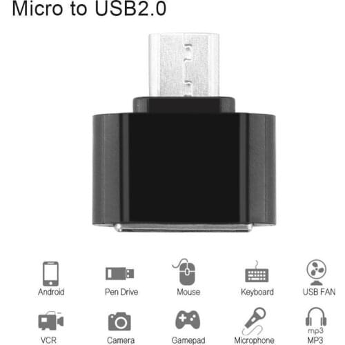 HiMISS Adapter USB None Converter Head SD Card Reader Connection Kit for Android Phone