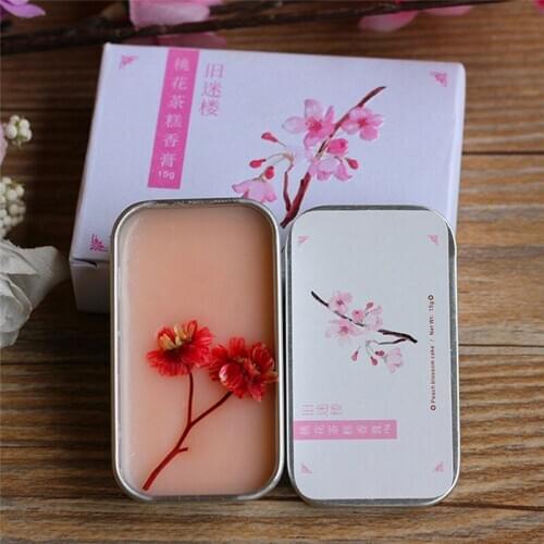 1Pc Women Girls Solid Perfume 3 Kinds Fragrance Alcohol-free Body Deodorant Solid Perfume Long-lasting Fresh Perfumes 25g