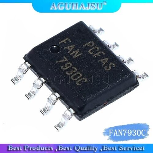 10pcs/lot FAN7930C SOP8 FAN7930 7930C factor correction - PFC Critical Mode PFC Conduction Controller