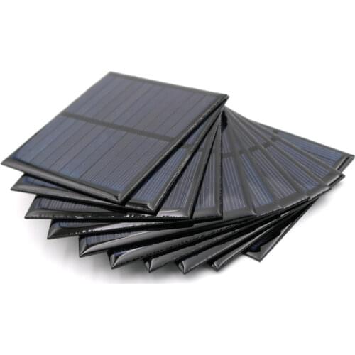 5.5V 160mA Solar cells Epoxy Polycrystalline Silicon DIY Battery Power Charger Module small solar Panels toy