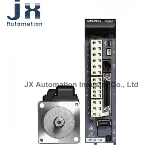 100% Original Mitsubishi J3 Series AC Servo Drive Motor 400W 3000rpm MR-J3-40A+HF-KP43