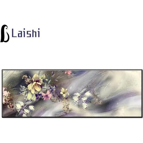5D Diy Abstract flower, large-size decorative painting Diamond Painting Full Round Square Drill Home Decoration Birthday Gift