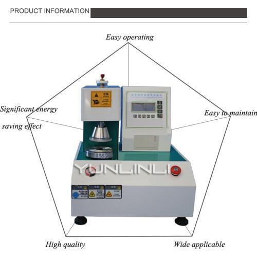 Automatic Bursting Strength Tester Strength Testing Machine For The Rupture Resistance Of Cardboard, Corrugated Board LGD-8502