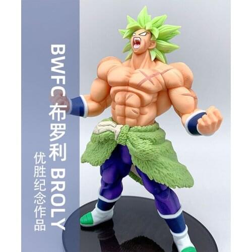 BANDAI Dragon Ball BROLY Action Figure Model Limited BWFC 2 SP BROLY Dragon Ball Toy Collectibles Fans Toy Gift 18CM