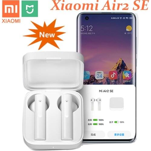 Xiaomi Air2 SE Tws Bluetooth Wireless Earphones 1:1 Stereo Headset Noise Reduced Earphone Head phone SBC/AAC Link Touch Control