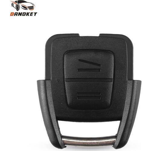 Dandkey Remote Key Shell For Vauxhall Opel Astra Zafira Omega Vectra 2 Buttons No Chip Car Key Case Fob Car Cover No Blade