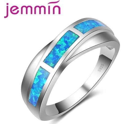 Hot Sale Crossed Marquise Fire Opal Ring 925 Sterling Silver For Women Girls Best Gift Wedding Ring Anillos Female