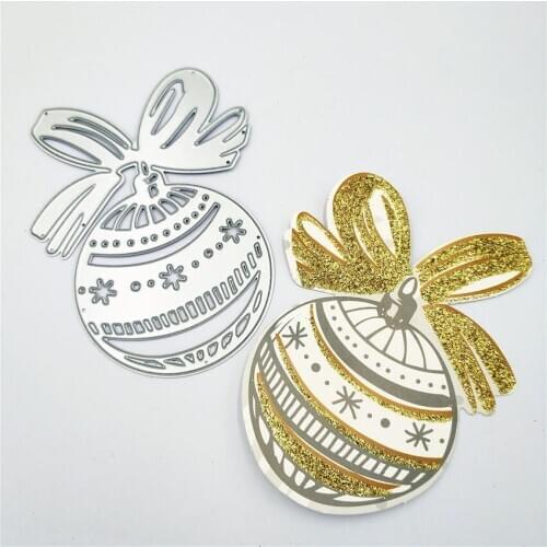 Metal Gift balls paper die cutting dies for Scrapbooking/DIY Easter wedding Halloween Easter card