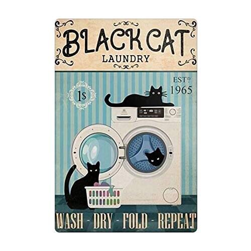 Tin Signs Cat Metal Poster White Cat Metal Poster Cat Nice Butt Metal Poster Funny Cat Bathroom Cat Wall Bathroom Decor
