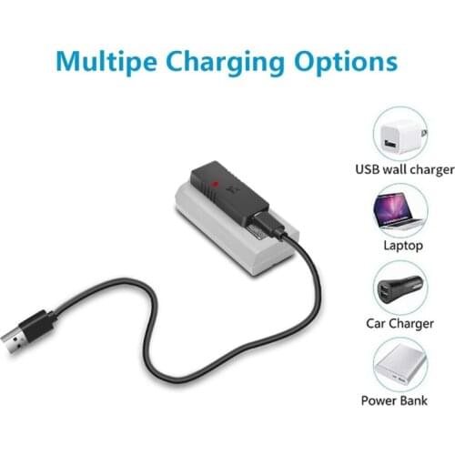 2021 New QC3.0 Battery Charger USB Charging Adapter for D-JI Mini 2 Mavic Mini2 Drone