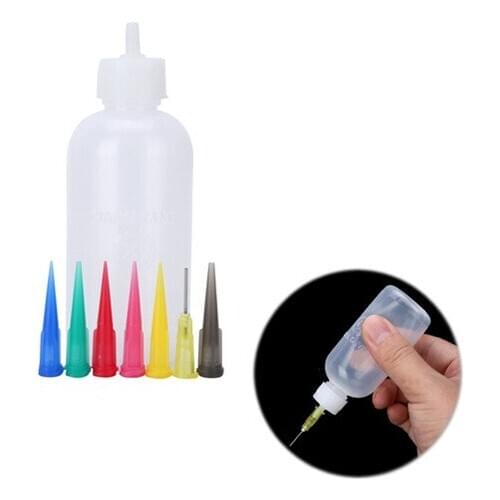 Novelty Jam Bottle DIY Painting Squeeze Frosting Sauce Jars Plastic Liquid Storage Container Pastry Cake Decor Tool with Nozzles