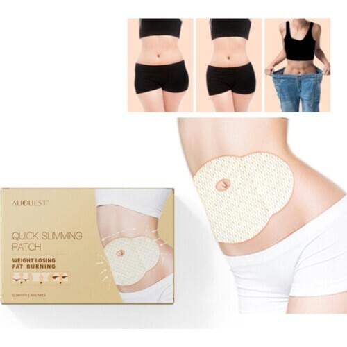 Quick Slimming Patch Health Belly Abdomen Navel Fat Anti-Obesity Adhesive Skin Burn Lose Care Shiping Slim Thin Weight Free J9O3