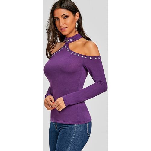 TUHAO Off Shoulder Blouses