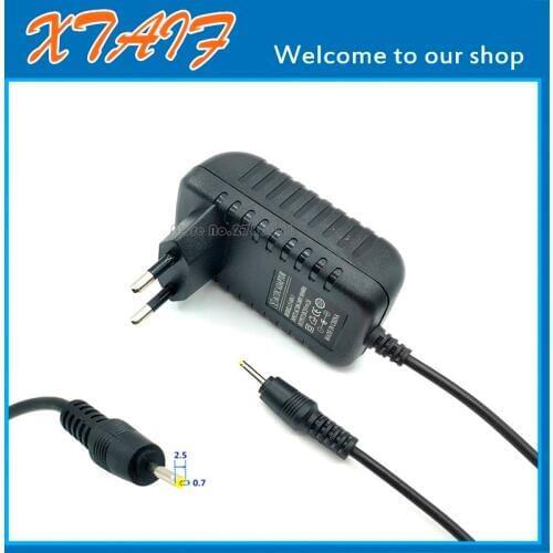 1pcs 5v 2a Dc2.5*0.7 Universal Ac/dc Power Adapter Eu Plug 5V2A Charger Supply For Tablet PC The Free Shipping New Hot Sale Real