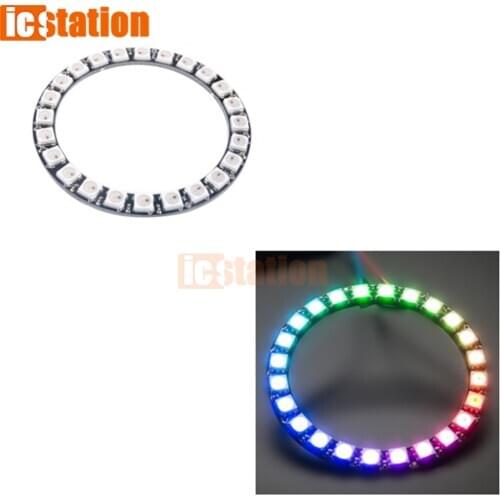 WS2812S RGB 5050 24bits LED Ring with Integrated Drivers