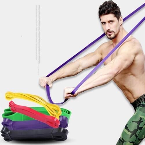 Yoga Resistance Rubber Indoor Outdoor Fitness Equipment Pilates Sport Training Workout Elastic Bands