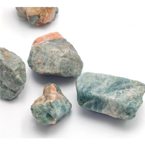 1pcs 2-4cm Natural Light Blue Aquamarine Stone Beryl Stone Mineral Specimen Chunky Raw Gemstone for Making Jewelry