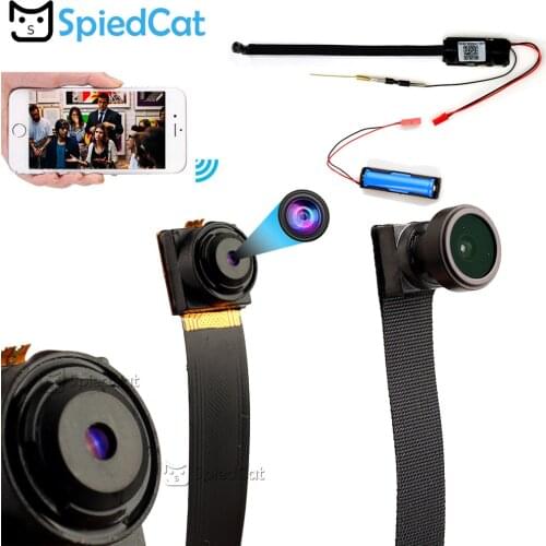 1080P Full HD H.264 IP P2P Micro standard lens Cam Mini WIFI Flexible Camera Video Audio Recorder Motion Detection Camcorder