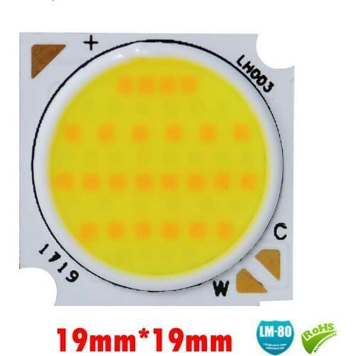 19mm COB 12C2B 45W 36-38V CPS dual color COB RA CRI 80 led Wall Lamps Headlamps Spotlights Ceiling Lights Downlights