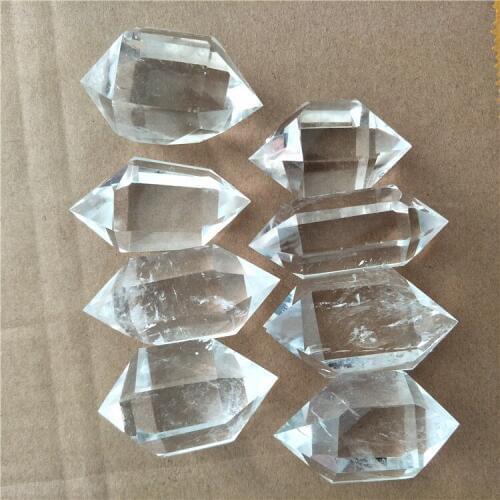 8 pieces clear quartz crystal points healing a pointed clear quartz crystal healing