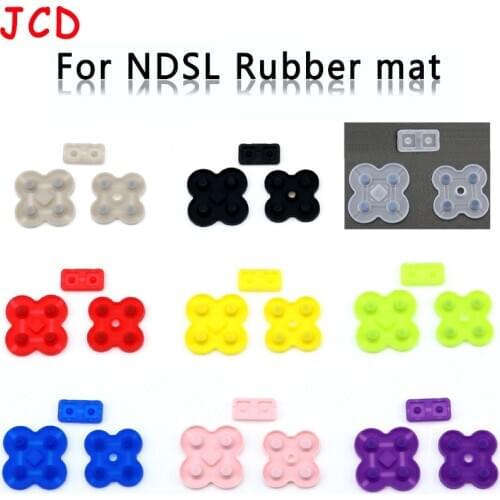 9 colors For Nintend DS Lite Conductive Rubber Button Pad Set Replacement Part For NDSL DSL Silicon Buttons