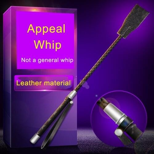 Bdsm Leather Horse Whip With Sword Handle crop whip Flogger Spanking Paddle Slave Fun Sex Products Toys Adult For Game Couples