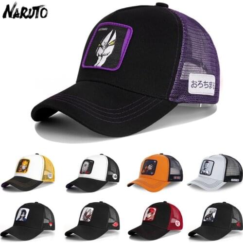 New Brand DRAGON BALL NARUTO OROCHIMARU All Styles Snapback Cotton Baseball Cap Men Women Hip Hop Dad Mesh Hat Trucker Hat
