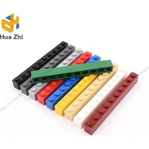 10PCS 6111 Brick 1 x 10Building Blocks Parts MOC DIY Education Build Toys Brick