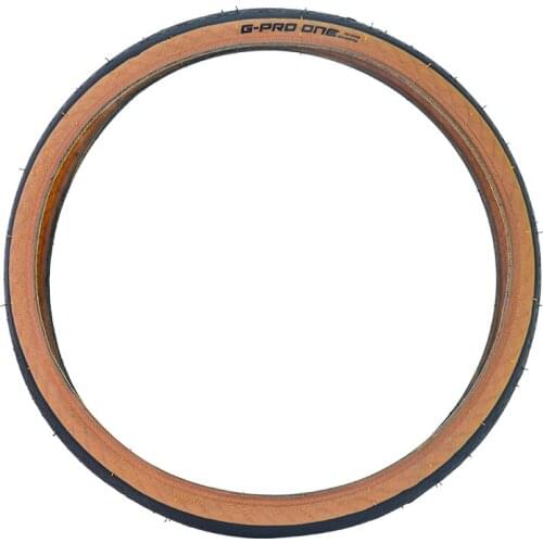 G-PROONE 349 Bike folding 16*1 1/4 tire Retro Yellow Edge Bicycle tire 16inch Ultralight 175g Black INNOVA