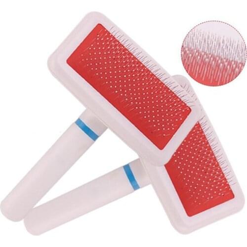 Stainless steel Comb Hair Removal Pet Cleaning Beauty Massage Dog Needle Comb CW08