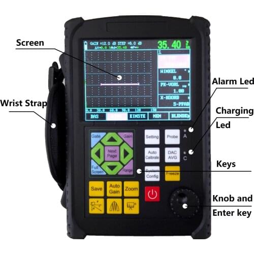 Competitive Price Ultrasonic Flaw Detector Testing Machine