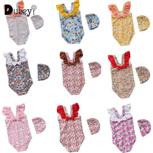 Toddler Girl Bathing Suit Bikini Suspender Ruffle Swimsuit for Baby Girl Kids Swimwear for Girls Big Girl Cute Swimwear